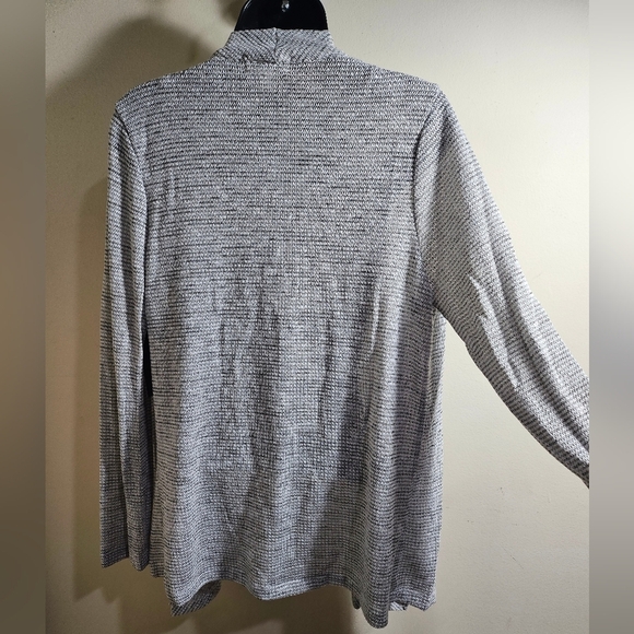 NWT Kim Rogers Open Front Lightweight Knit Cardigan Sweater Petite Small - Picture 4 of 8